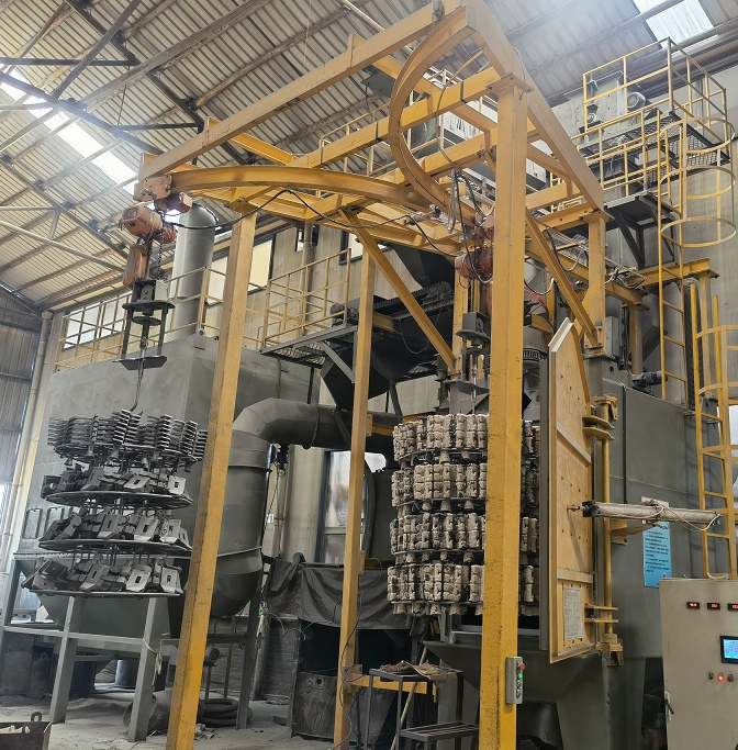 清砂，拋丸設備3